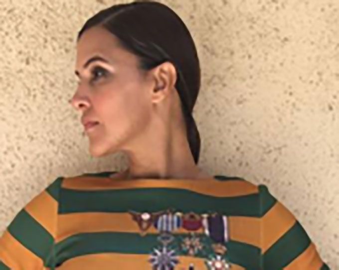 Neha Dhupia Just Wore Stripes In The Best Way!