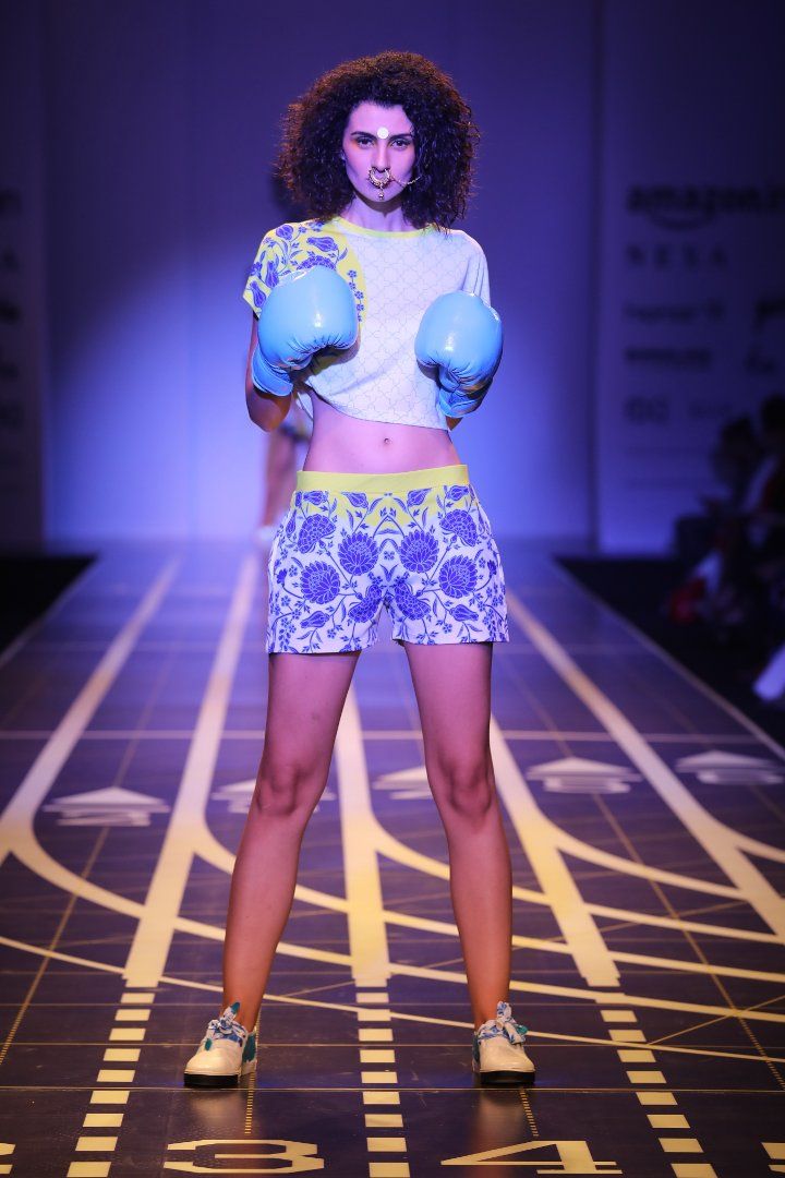 Nida Mahmood at Amazon India Fashion Week Spring Summer 2018