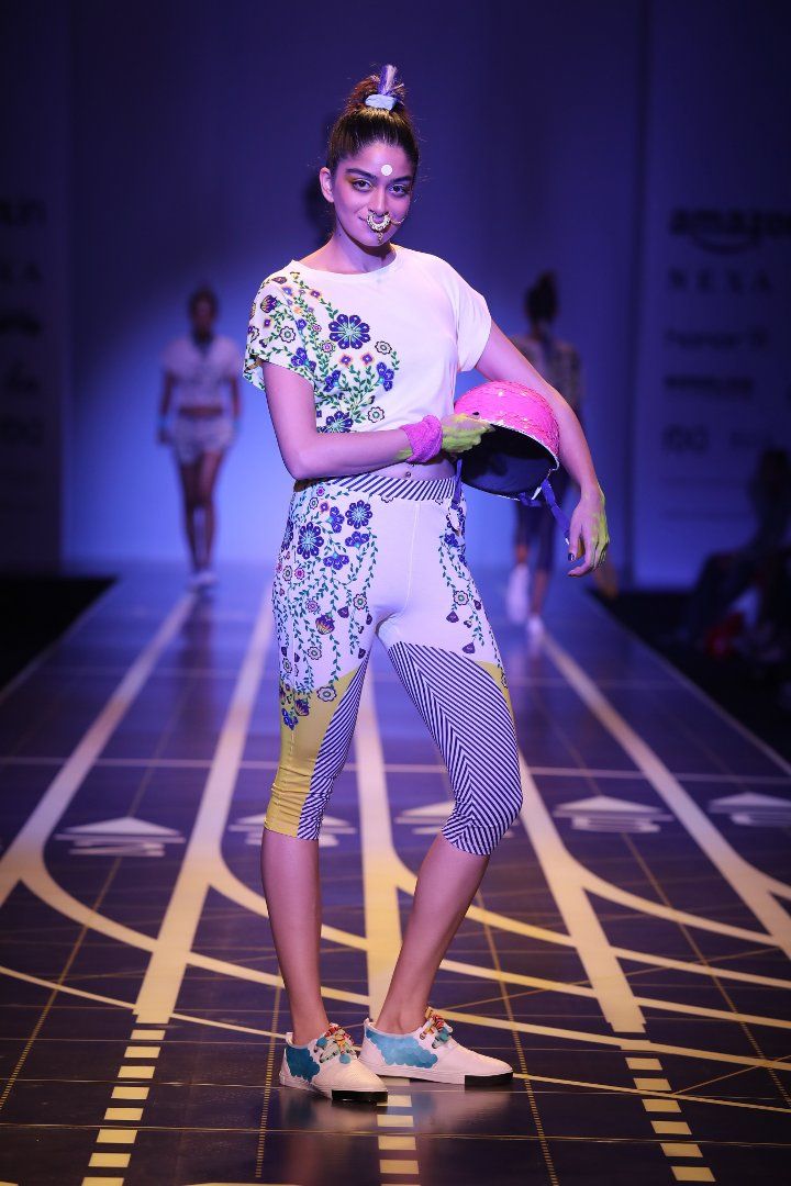 Nida Mahmood at Amazon India Fashion Week Spring Summer 2018
