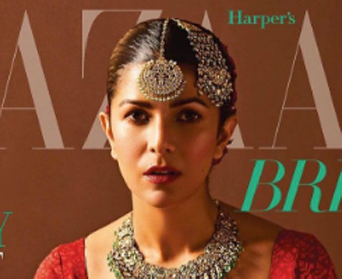 Nimrat Kaur Looks Breathtakingly Beautiful On The Cover Of Bazaar Bride!