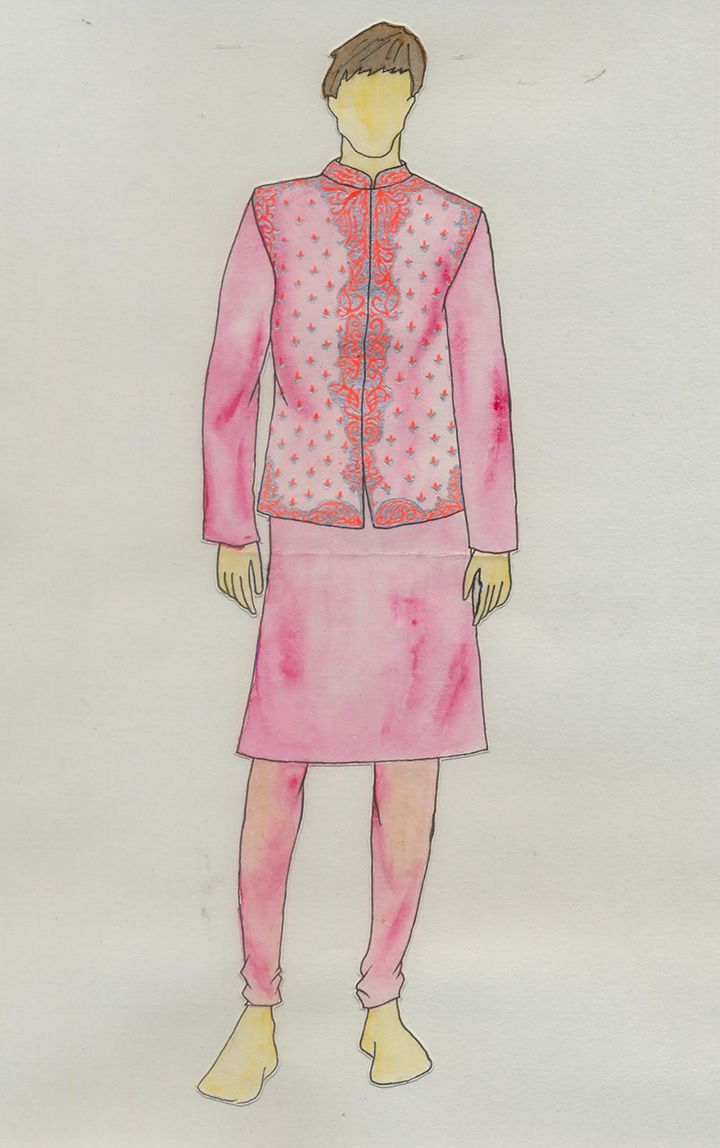 Neil Nitin Mukesh's Mehendi outfit