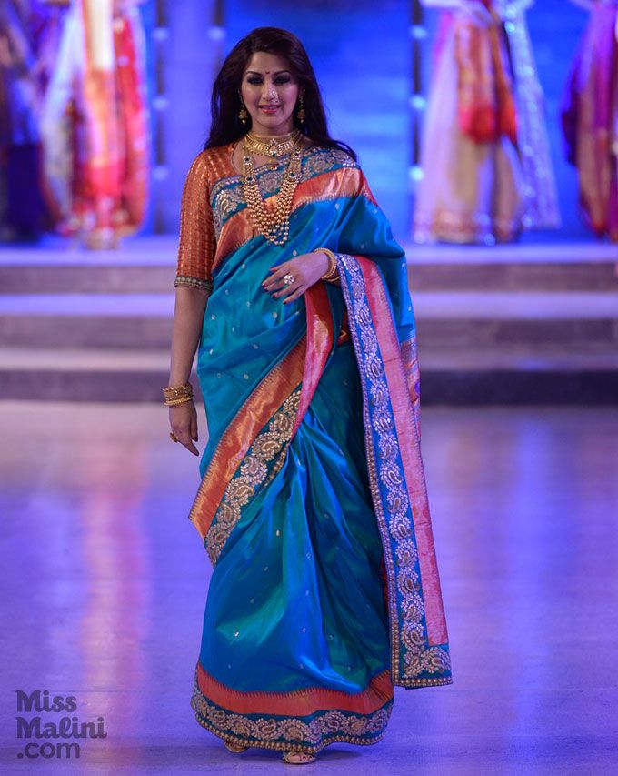 Sonali Bendre | Shaina NC | Make In Maharashtra Bridal Couture