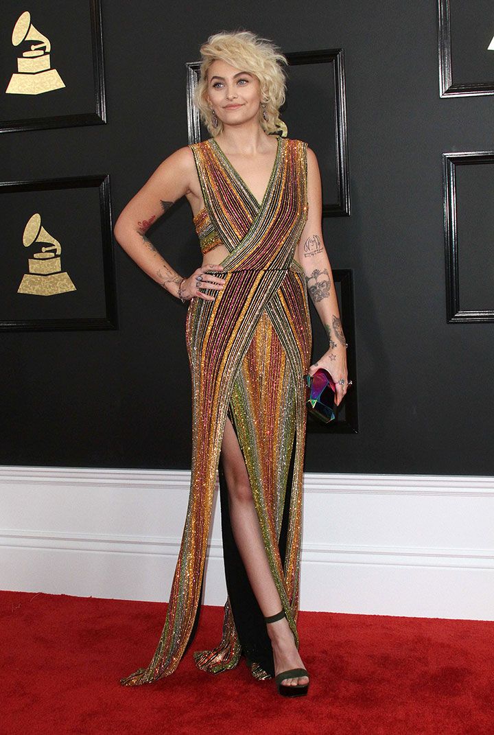 Paris Jackson at The Grammys 2017