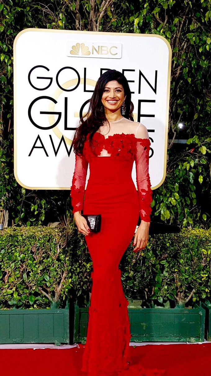 Pooja Batra at the Golden Globes