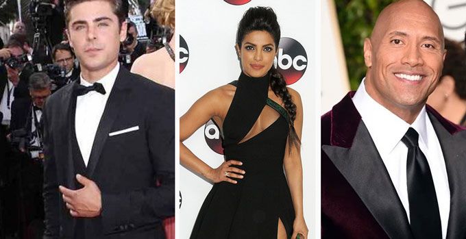 Priyanka Chopra Will Be Seen In The Baywatch Movie With Dwayne Johnson &#038; Zac Efron!