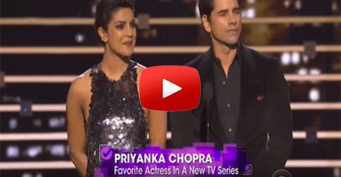 Here’s A Video Of Priyanka Chopra’s Acceptance Speech At The People’s Choice Awards