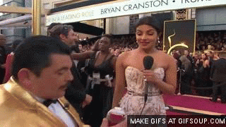 Video: Priyanka Chopra Downs Tequila Shots On The Oscars Red Carpet