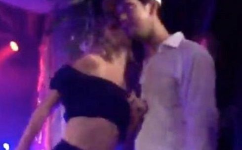 This Celebrity Was Spotted Kissing Someone (Who’s Not Her Boyfriend) At A Party!