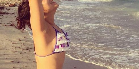 These Photos Prove This TV Actress Is A Water Baby!