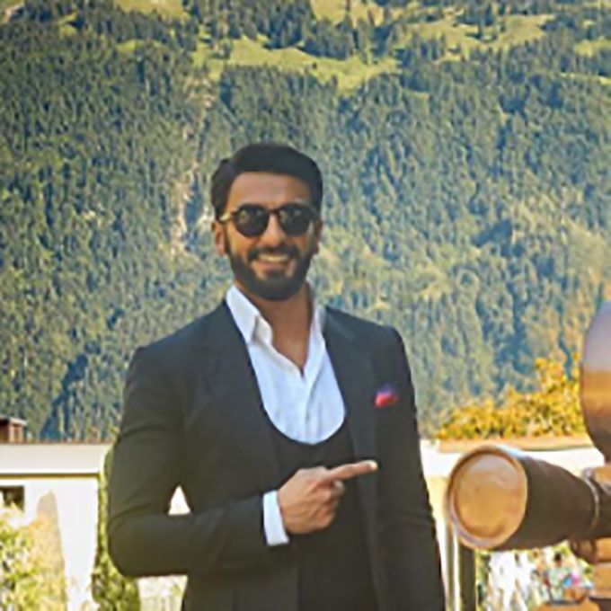 Ranveer Singh’s ‘Good Looks’ Are Distracting Us From The Swiss Mountains!