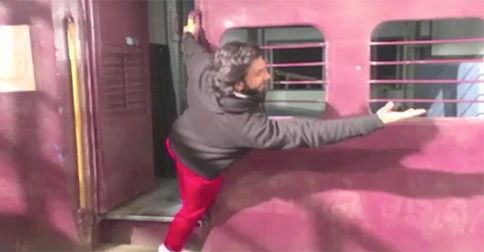 Video: Ranveer Singh Recreated The Iconic DDLJ Train Scene With A Twist