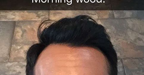 This Actor Just Snapchatted A Photo Of His Morning Wood