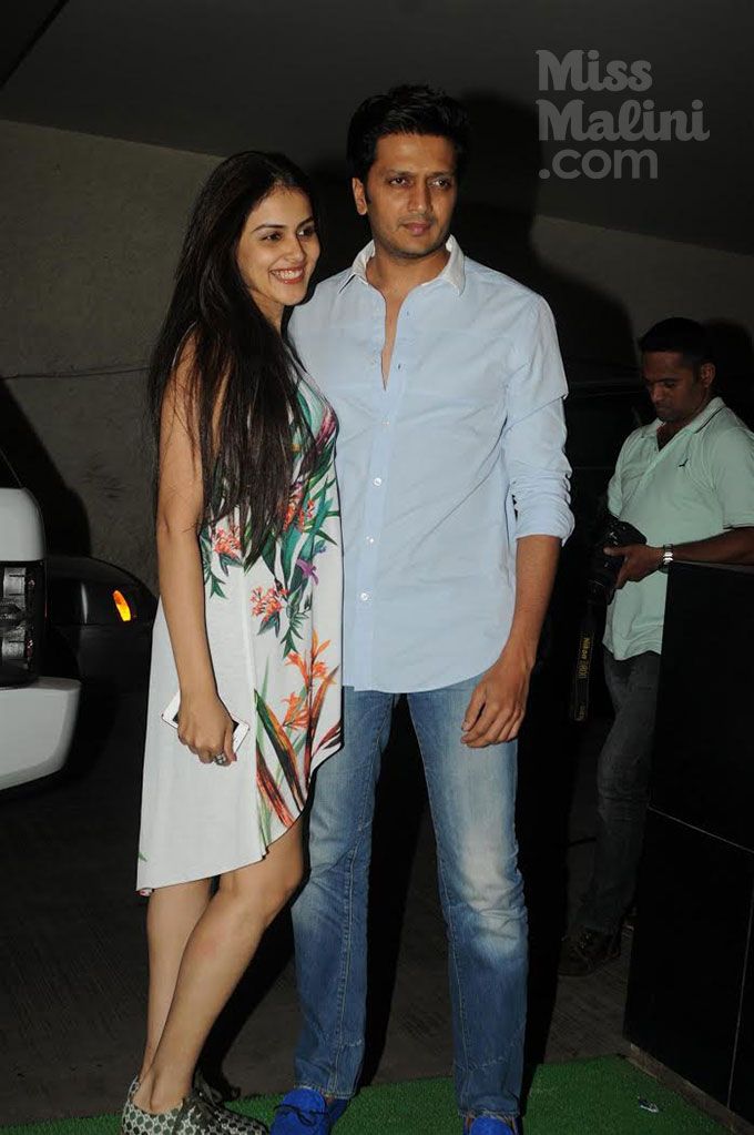 Riteish Deshmukh & Genelia Deshmukh