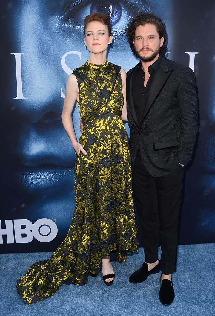 ‘Game Of Thrones’ Stars Kit Harington & Rose Leslie Are Reportedly Engaged, Proving That He Does Know Something