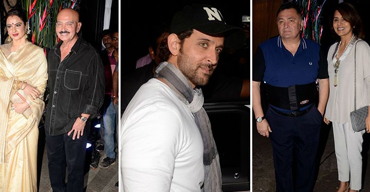 Here Are All The Photos From Rakesh Roshan’s Birthday Party!