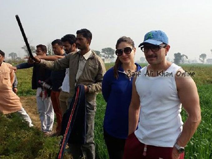 Photos: Kareena Kapoor Khan &#038; Saif Ali Khan Spending Time At The Pataudi Farm