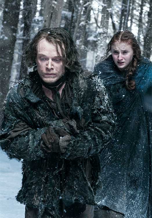 Sansa and Theon