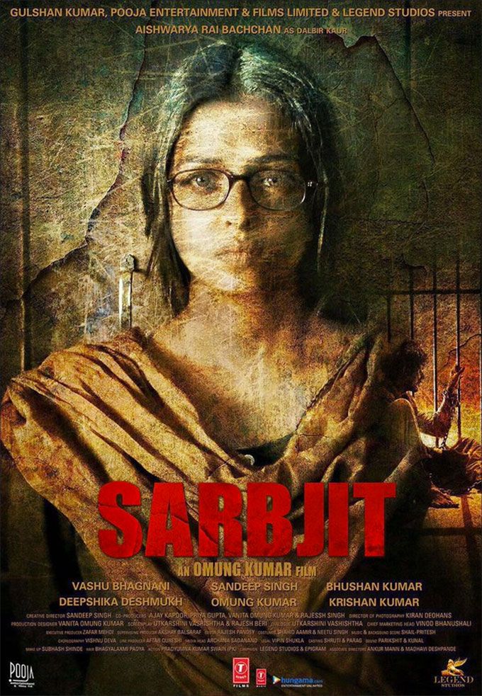 Aishwarya Rai Is Haunting On The First Poster Of Sarbjit