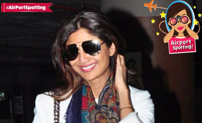 3 Easy Steps To Rock An Airport Look Like Shilpa Shetty!