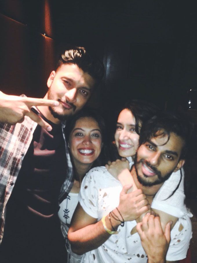 Shraddha Kapoor parties with the Half Girlfriend cast