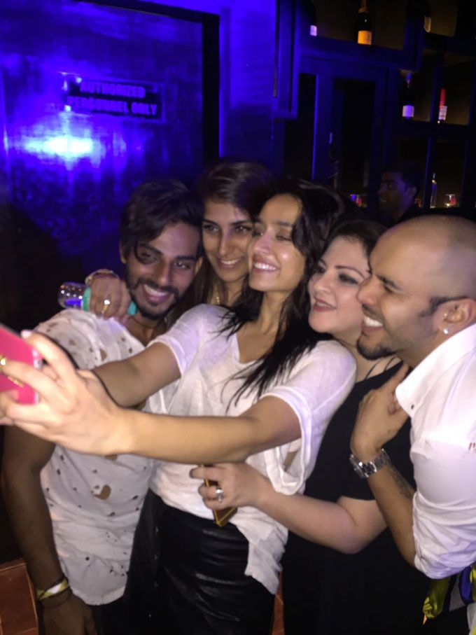 PHOTOS: Shraddha Kapoor Parties Hard With Her Friends