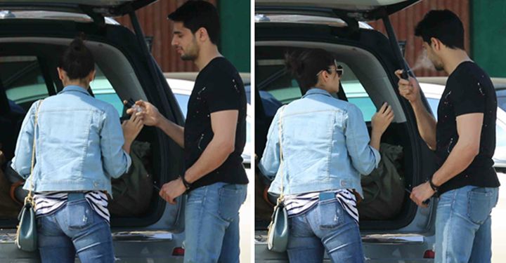 Aww! Check Out These Adorable Photos Of Sidharth Malhotra &#038; Alia Bhatt In Alibaug