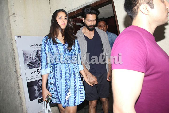 Mira &#038; Shahid Kapoor Spotted On Their Date Night