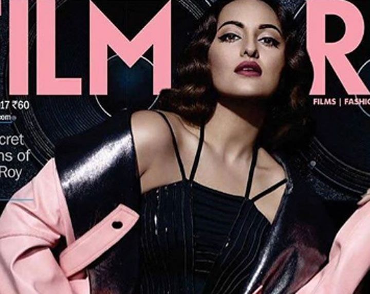 Sonakshi Sinha Is A Combination Of Naughty And Nice On the Cover Of Filmfare