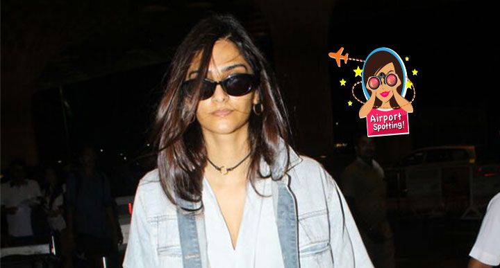 Sonam Kapoor’s Airport Look Ticks All The Right Boxes