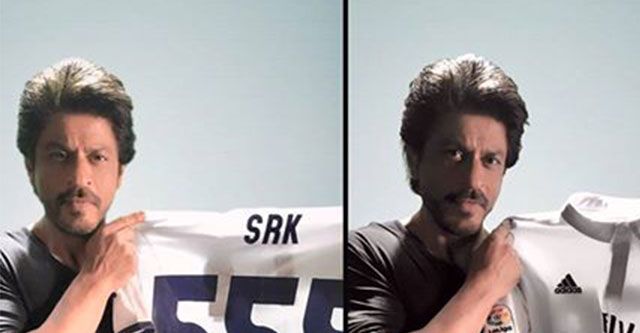 Shah Rukh Khan Has A Personalised Jersey Of This Popular Football Team