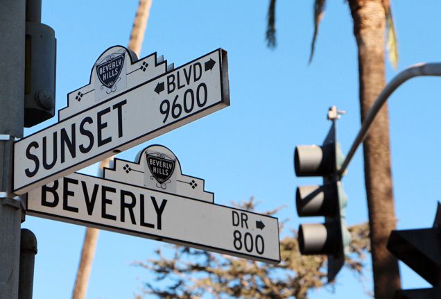 Los Angeles Street Sign