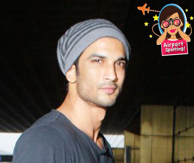 Airport Spotting: Sushant Singh Rajput Ups His Style Quotient Effortlessly