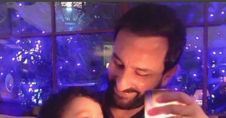 Check Out This Adorable Photo Of Saif Ali Khan & Taimur From Diwali