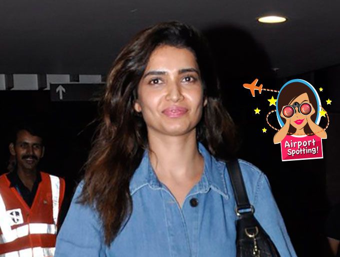 You’ll Want To Stick To The Basics After Seeing Karishma Tanna’s Airport Look!