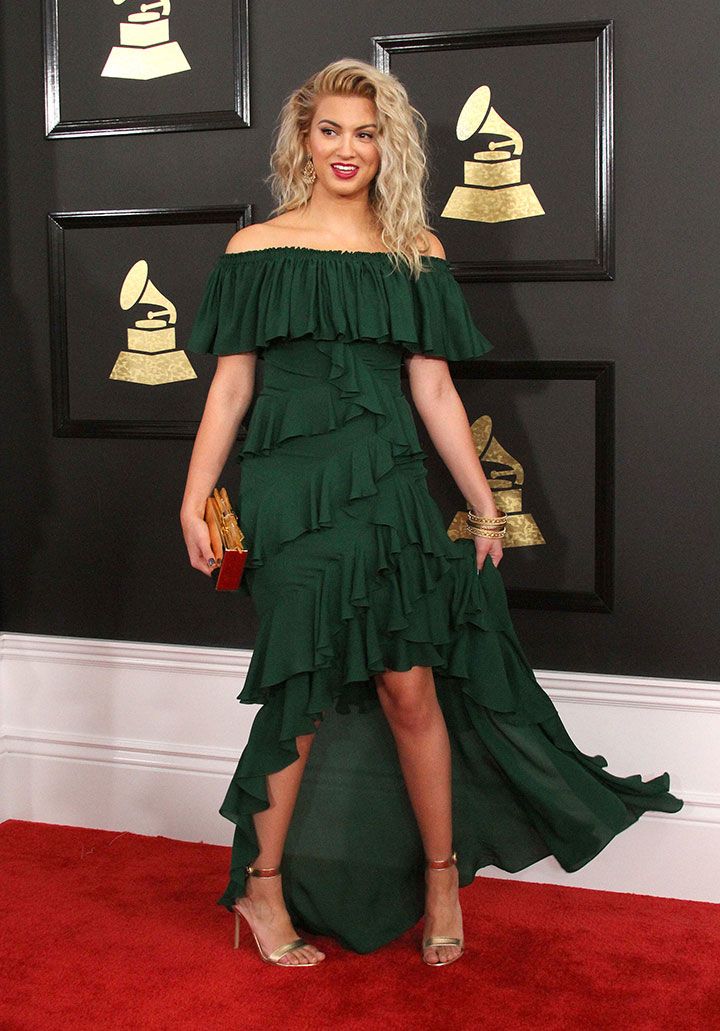 Tori Kelly at The Grammys 2017