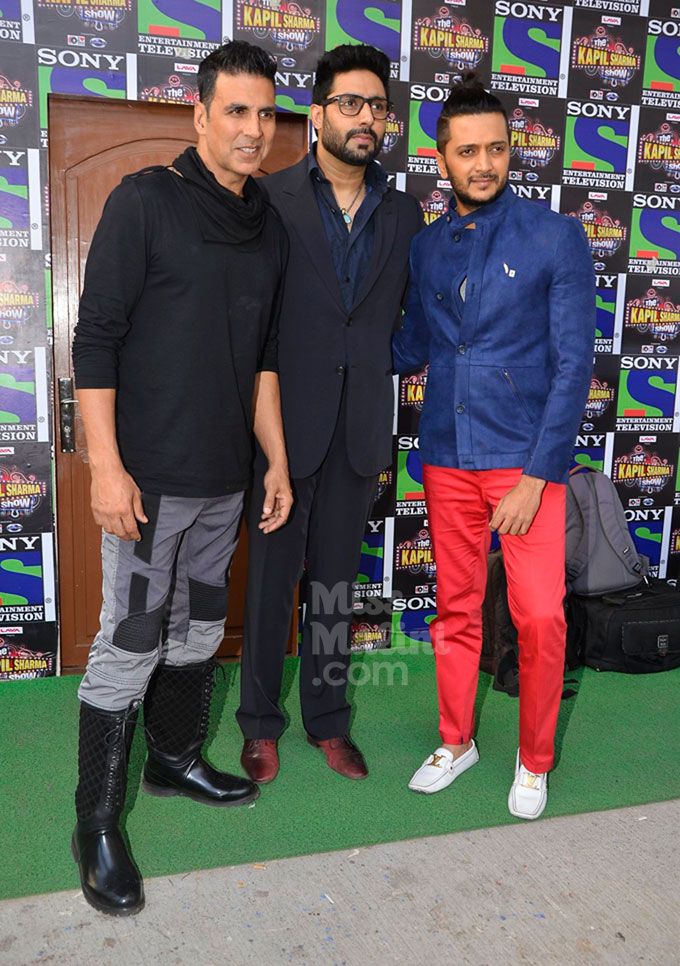 Abhishek Bachchan, Akshay Kumar & Riteish Deshmukh