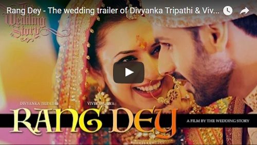This 8-Minute Long Wedding Trailer Of Divyanka &#038; Vivek Is Breathtakingly Beautiful