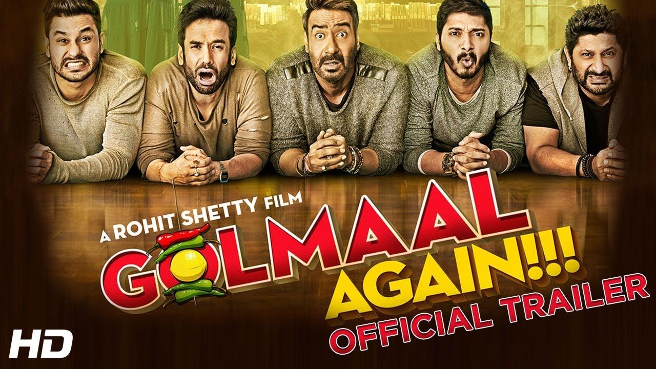 The Hilarious Trailer Of Golmaal Again Is Here