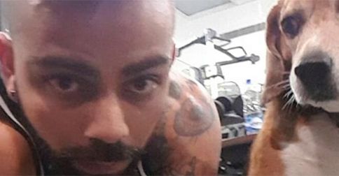 This Video Of Virat Kohli And His Dog Is SO Precious