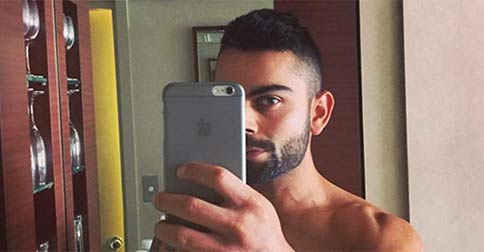 Hot! Virat Kohli’s Shirtless Selfie Will Start Your Day On The Right Note