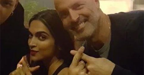 Photo Alert: Deepika Padukone Poses With Her New xXx Co-Star