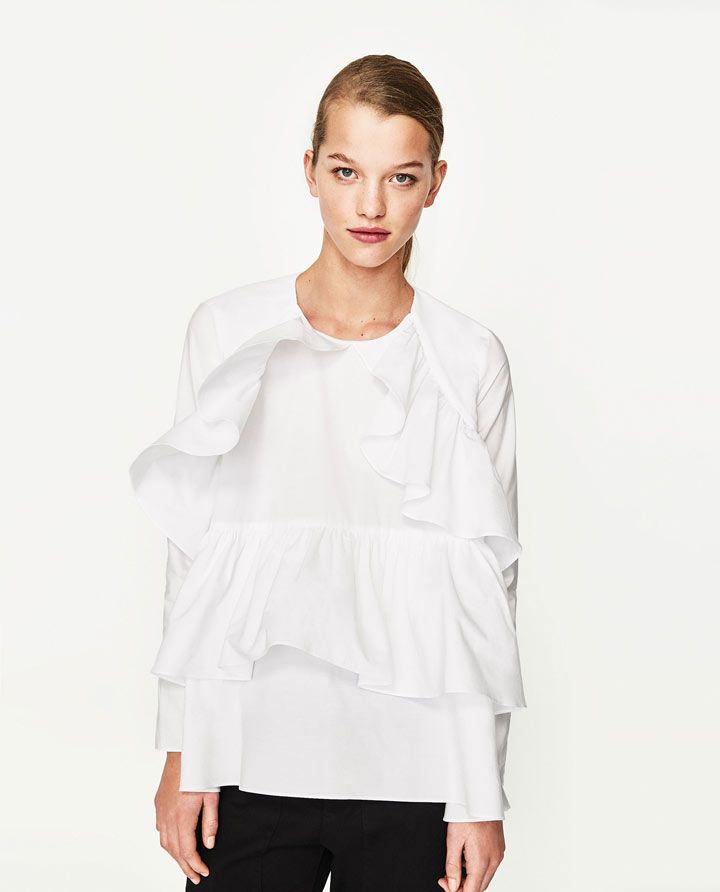 Frilly Shirt from Zara