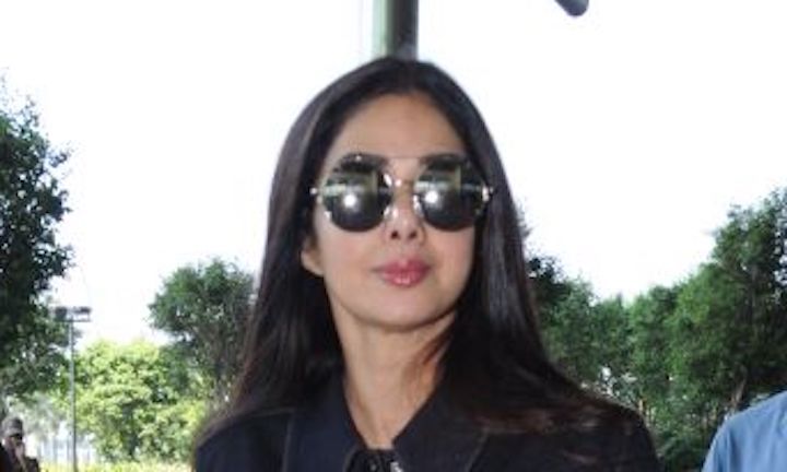 Sridevi’s Airport Outfit Is More Than Just Denim-On-Denim