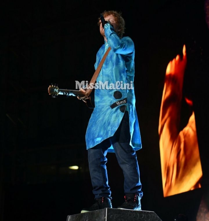 Ed Sheeran Live In Mumbai