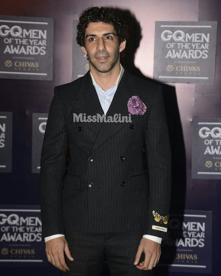 Jim Sarbh in Gucci at the 2017 GQ Men of the Year Awards (Photo courtesy | Viral Bhayani)