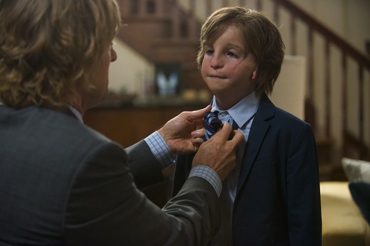 Jacob Tremblay as "Auggie" in WONDER. Photo by Dale Robinette.