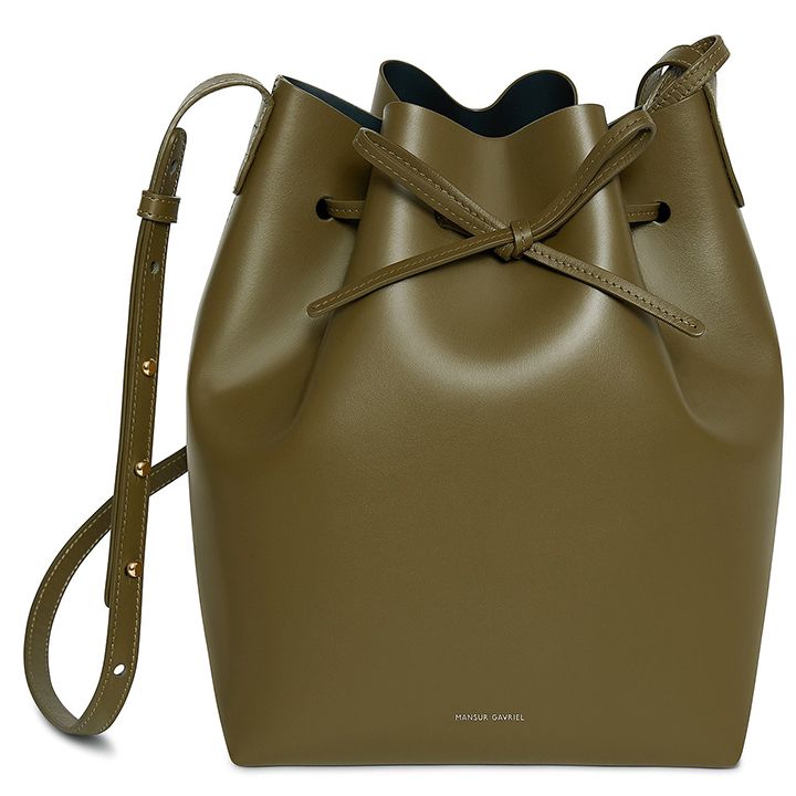 Calf Bucket Bag | Source: Mansur Gavriel