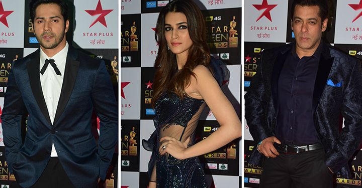 Photo Diary: Varun Dhawan, Kriti Sanon, Salman Khan &#038; Other Bollywood Stars At The Star Screen Awards