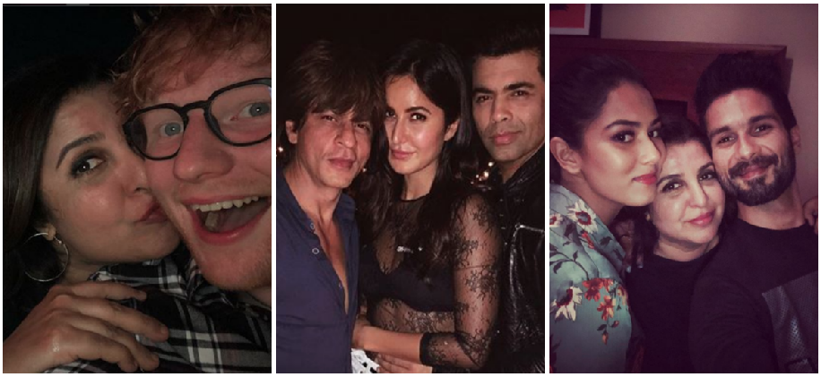 In Photos: When Bollywood Partied With Ed Sheeran At Farah Khan’s Bash
