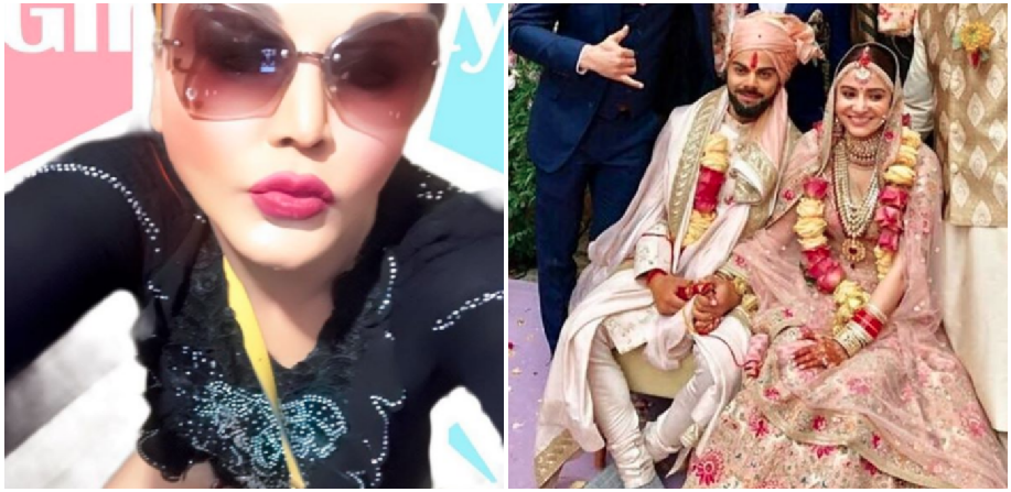 Umm… Rakhi Sawant Has A Rather Odd Reaction To Virat Kohli And Anushka Sharma’s Wedding